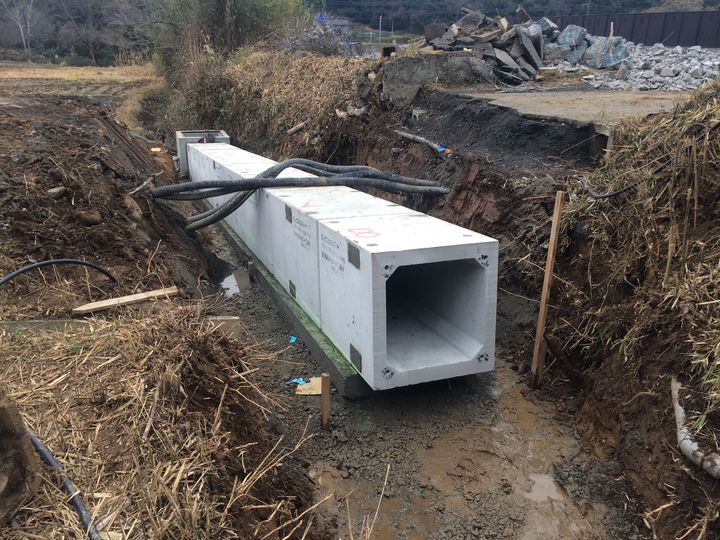 BOXカルバート 施工実績 市道蕨野2号線 道路改良工事