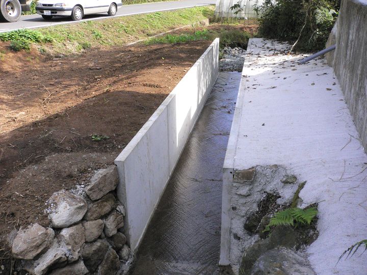 大型フリューム｜野津原地区 排水路（下坂田・秋吉建設区間）