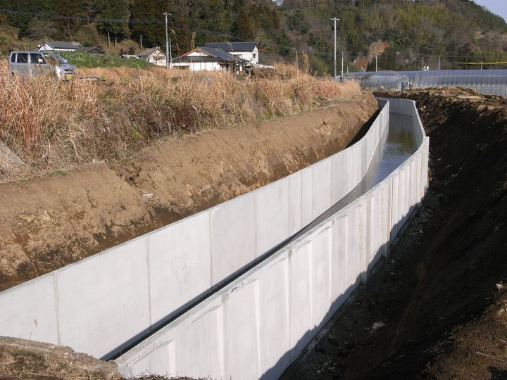 大型フリューム｜野津原地区 排水路（下坂田西工区・重松）