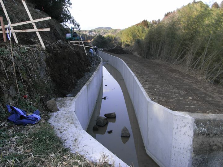 大型フリューム｜野津原地区 排水路（下坂田・竹田重機区間）