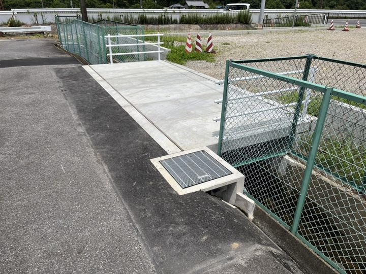 OK式簡易橋システム 採用事例 水路横断・乗り入れ