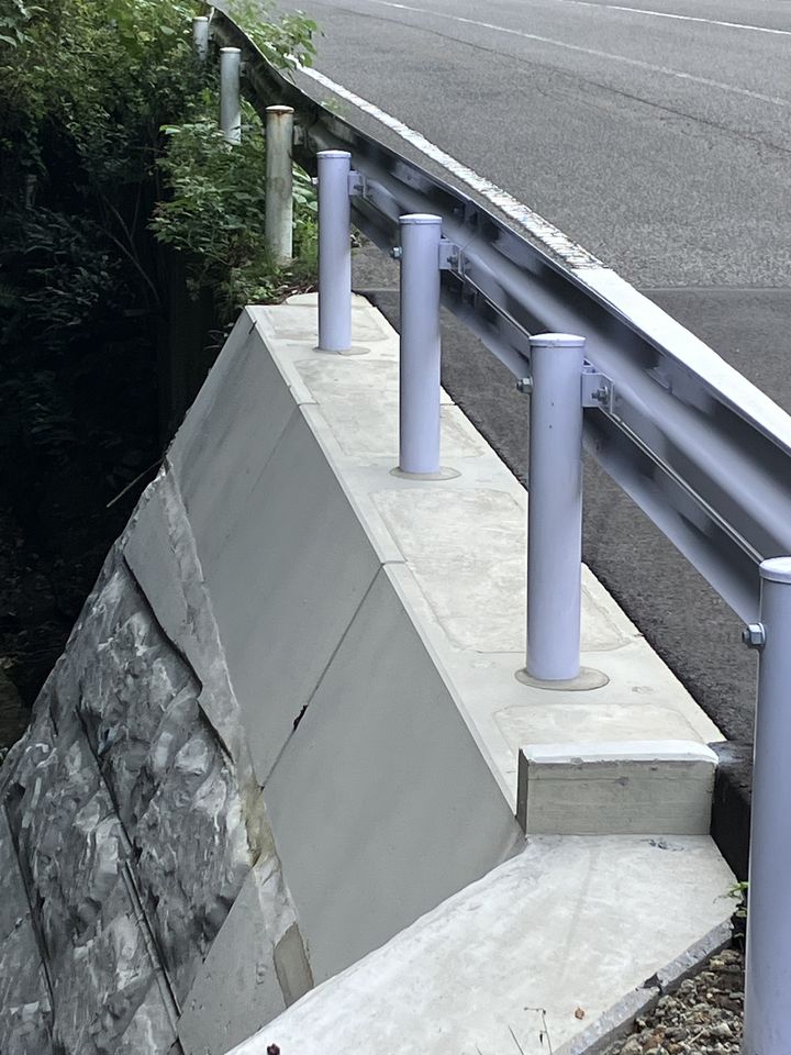 積ガード 施工実績 R6・6災国道第286号 道路災害復旧工事