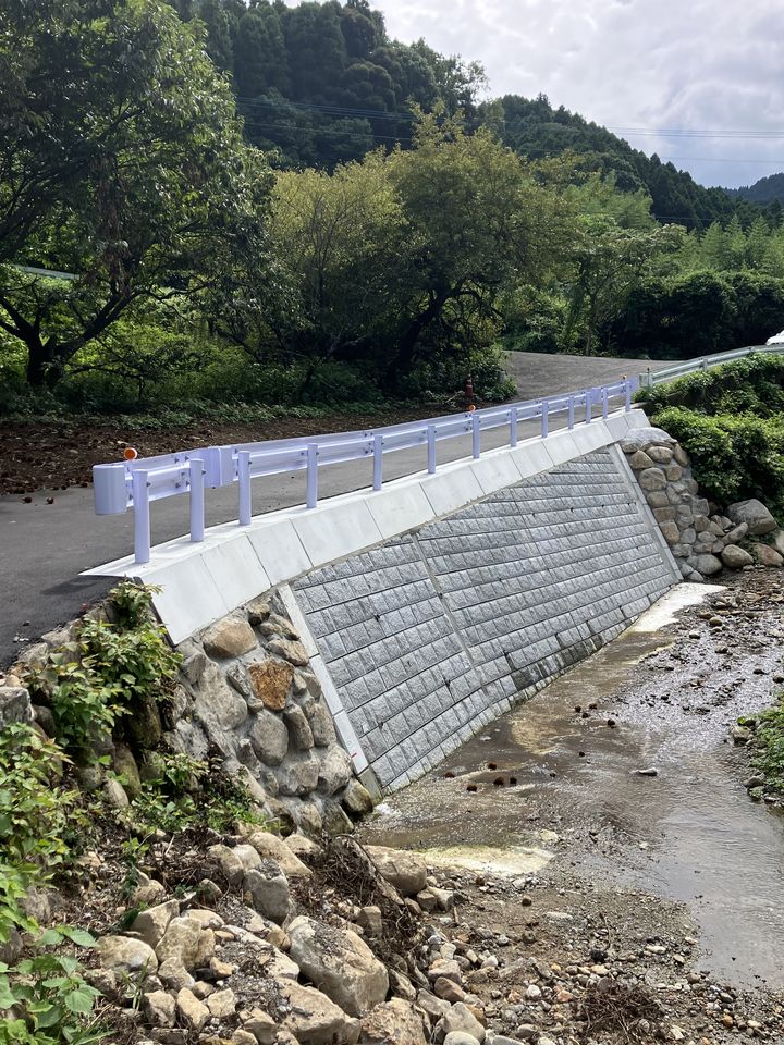 積ガード｜市道成仏陰平線 道路災害復旧工事（R7災国町村第849号）