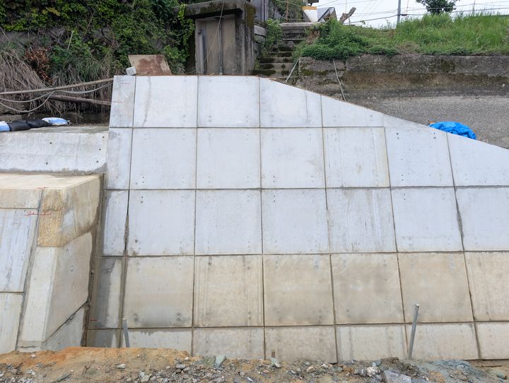RSパネル工法｜広川 護岸工事