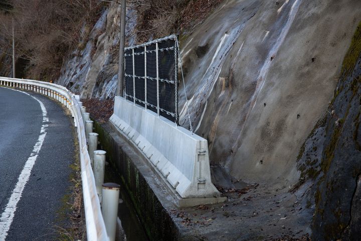 SRフェンス｜山国地区 災害防除